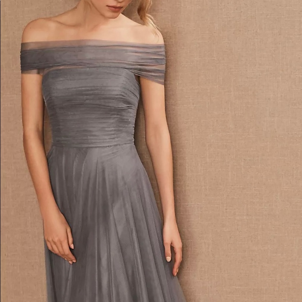 Floor length tulle gown- JENNY YOO RYDER CONVERTIBLE DRESS